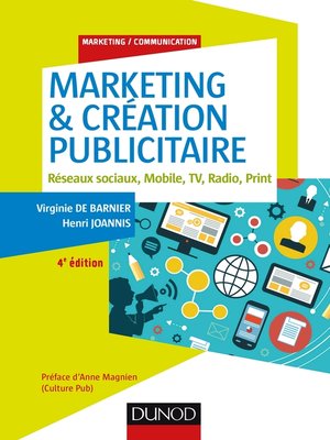 cover image of Marketing & création publicitaire--4e éd.